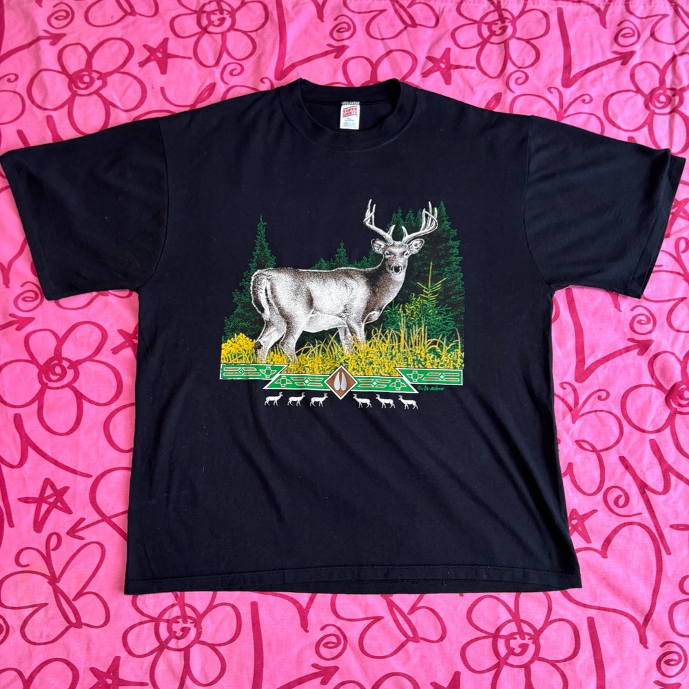 vintage deer t-shirt